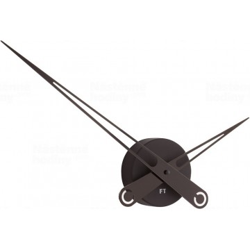 Dizajnové nástenné hodiny Future Time FT9650BK Hands black 60cm